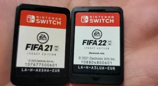 Pack FIFA 21 y FIFA 22 Nintendo Switch