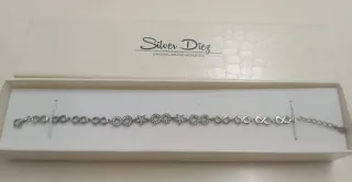 Pulsera de plata 925. Silver Diez.