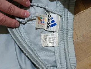 Pantalón Adidas Gris Hombre Vintage