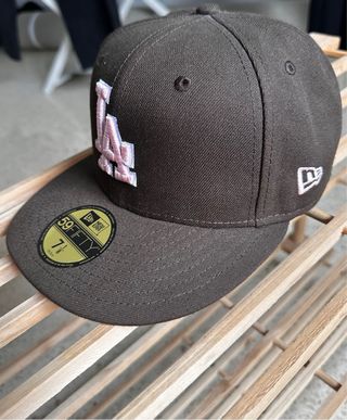 Gorra New Era Dodgers 59FIFTY Marrón