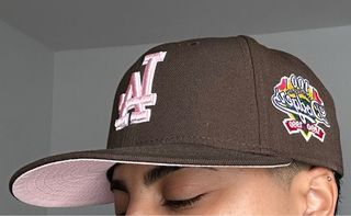 Gorra New Era Dodgers 59FIFTY Marrón