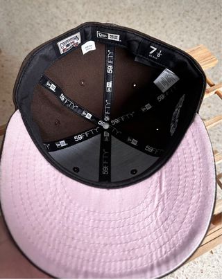 Gorra New Era Dodgers 59FIFTY Marrón