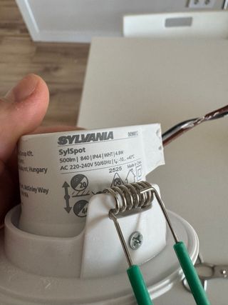 13 Focos LED Sylvania empotrable