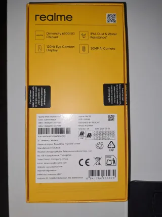 Móvil Realme 14X 5G Amarillo