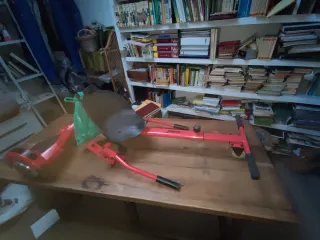 Hoverboard + Silla, zona puerta de hierro