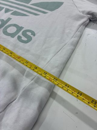 Felpa Adidas Verde e Bianca Taglia L