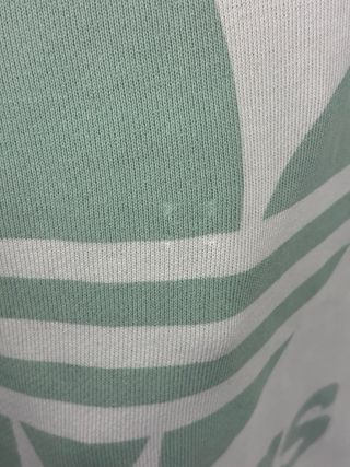 Felpa Adidas Verde e Bianca Taglia L
