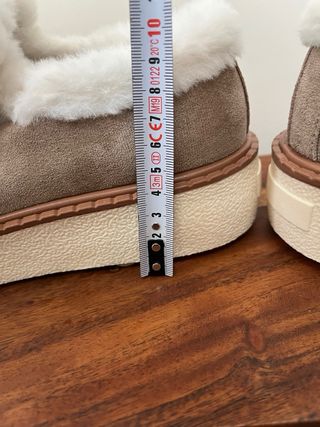 Mocasines Burton London Beige Talla 38