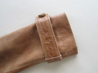 Cazadora de piel Zara