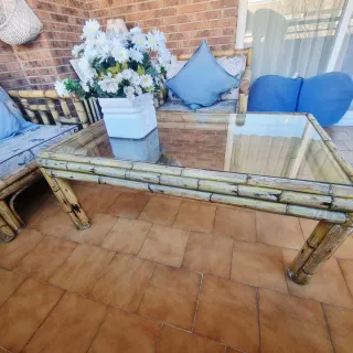 Conjunto exterior bambu