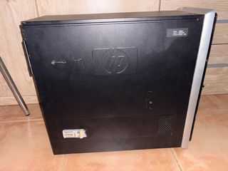 Torre PC HP Negra/Plateada