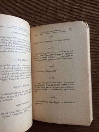 Libro - La noche del sábado