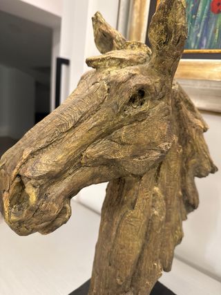 Escultura Cabeza de Caballo