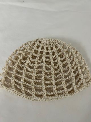 Gorro crochet hecho a mano