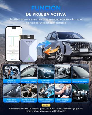 MUCAR BT200 MAX AI,  Diagnosis Coche Multimarca