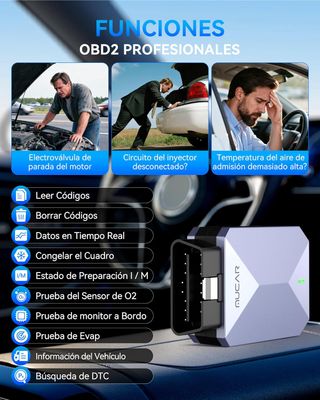 MUCAR BT200 MAX AI,  Diagnosis Coche Multimarca