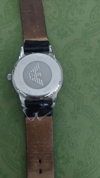 Orologio Emporio Armani Uomo Bianco Nero