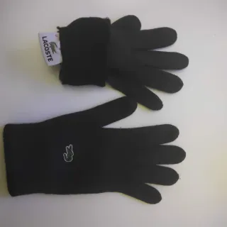 Guantes Lacoste Lana gris