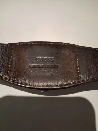 Reloj Guess Esqueleto Hombre Negro/Plata