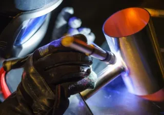 Soldadura chapa papel sándwich estructuras