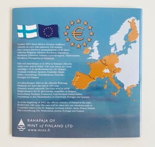 Set Monedas Oficiales Finlandia 2002