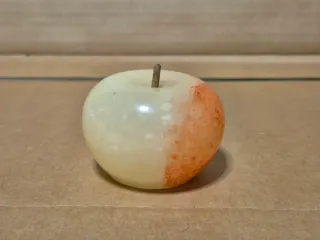 Manzana cristal vintage decorativa