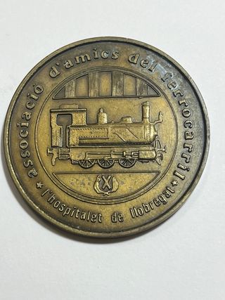 Ferrocarril de L'Hospitalet Medalla conmemorativa