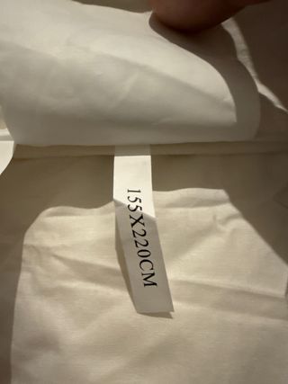 Edredón plumón DWR Cama 90 (155x220)