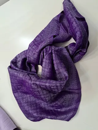 Traje Fallero Niño Morado y Blanco