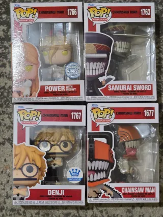 Funko Pop! Chainsaw Man (4 figuras)