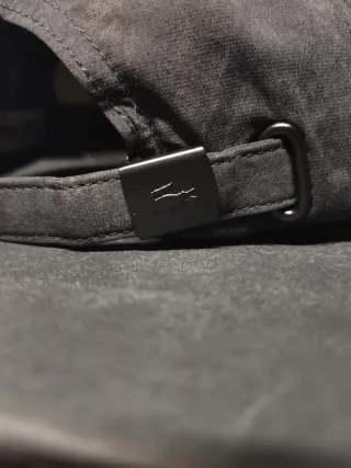 Gorra Lacoste Negra Talla única adulto