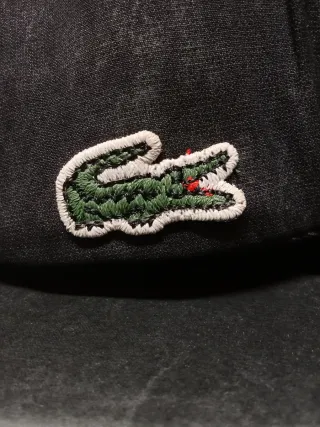 Gorra Lacoste Negra Talla única adulto