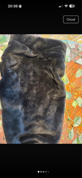 Cappotto cane tipo pelliccetta