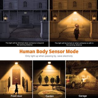 Foco LED 100W con Sensor Movimiento 3000K