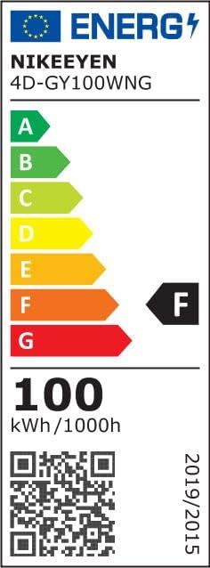 Foco LED 100W con Sensor Movimiento 3000K
