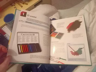 Libro Pastel curso de dibujo y pintura