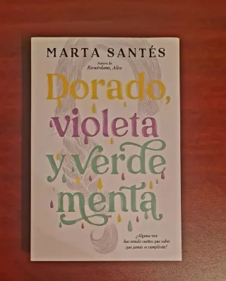 Dorado, violeta y verde menta (Spanish Edition)