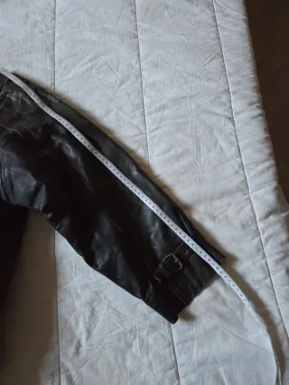 Giacca pelle stile bomber tg L