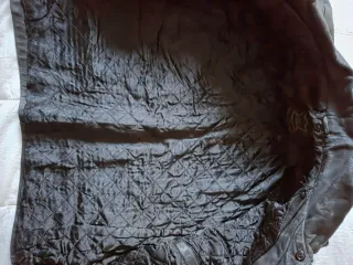 Giacca pelle stile bomber tg L