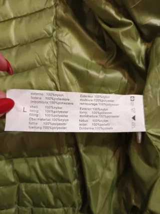 Piumino donna taglia L