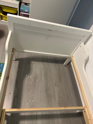 Cama extensible infantil IKEA sundvik,