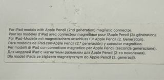 Apple Pencil 2ª Generación