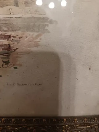 Litografia antica C. Virano