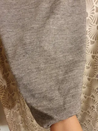 Vestido Blanco gris talla M