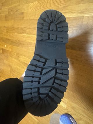 Botines negros plataforma