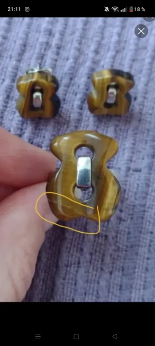 Conjunto Tous Ojo de Tigre