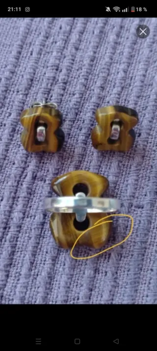 Conjunto Tous Ojo de Tigre