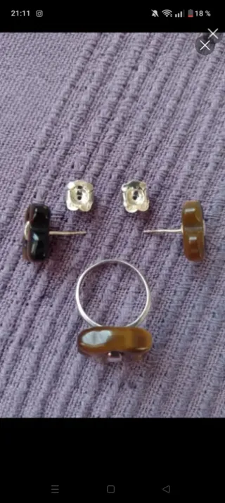 Conjunto Tous Ojo de Tigre