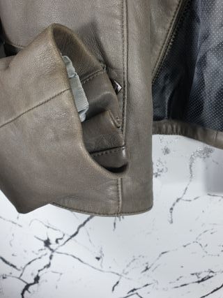 Massimo Dutti Chaqueta Biker 100% Piel