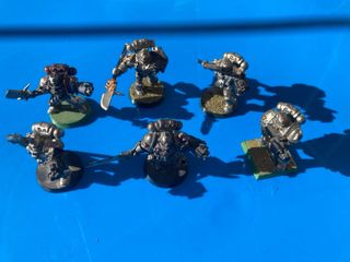 6 Caballeros Grises de metal Warhammer 40k